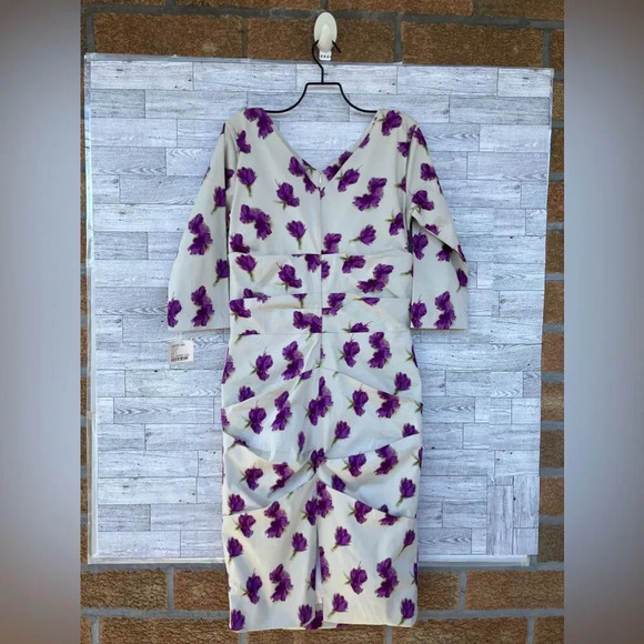 Samantha sung rockabilly Eva passion violet dress size 6 - Picture 8 of 14